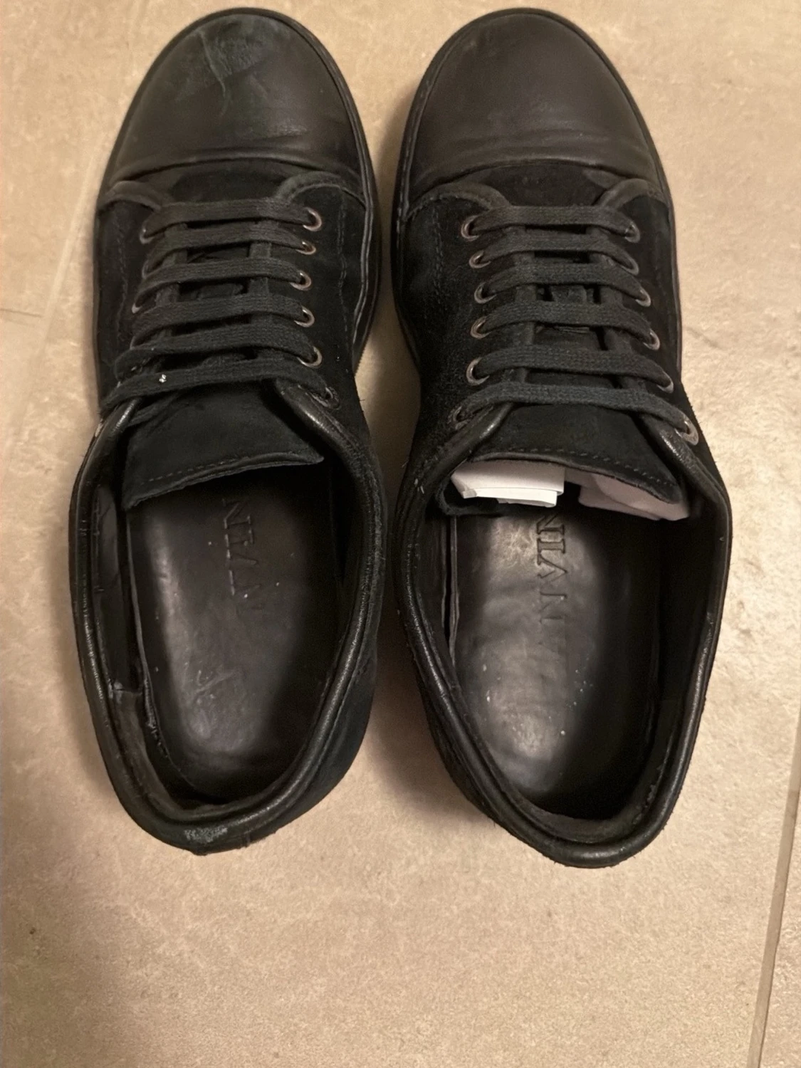 Svarta Lanvin sneakers  - 2