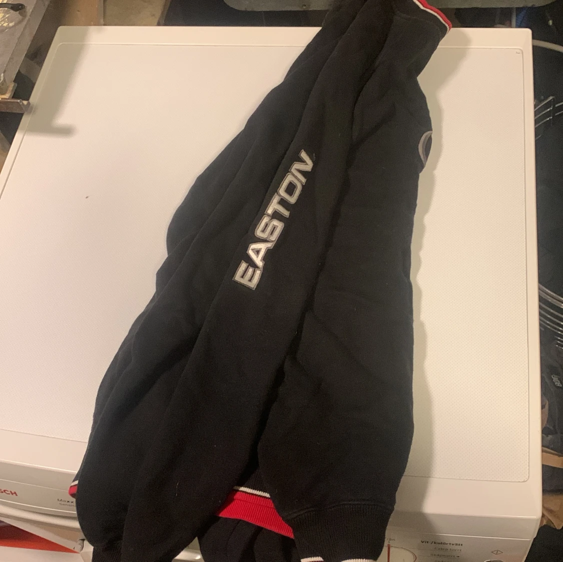 Svart Easton sweatshirt med logga - 2