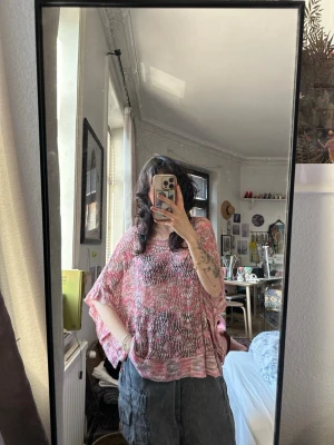 boho whimsy y2k knit top - nästan oanvänd 