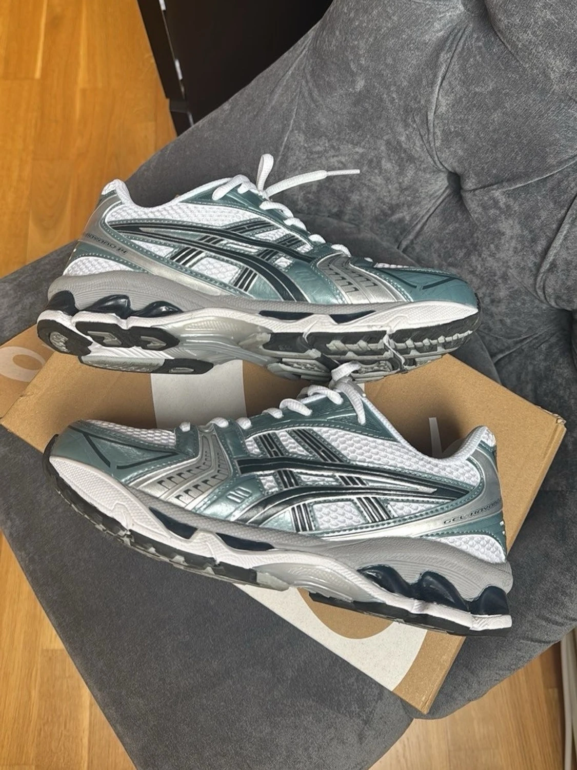 Asics Gel-Kayano 14 sneakers silver - 1