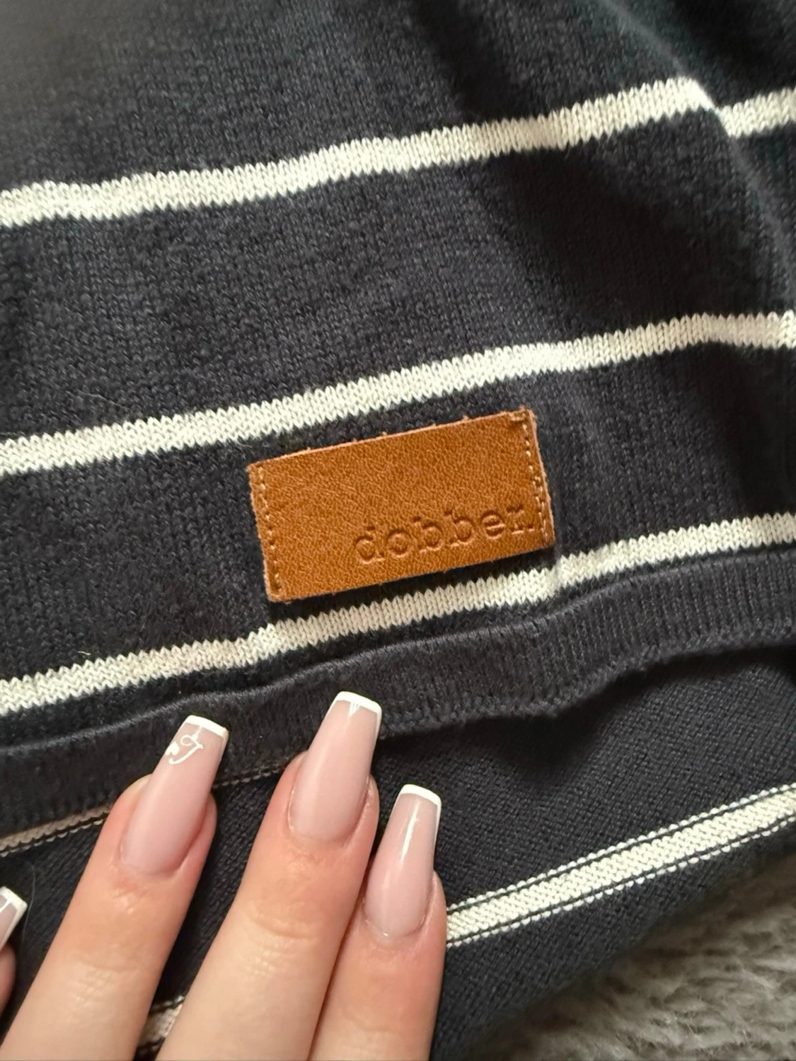 Randig långärmad tröja från Dobber - 1
