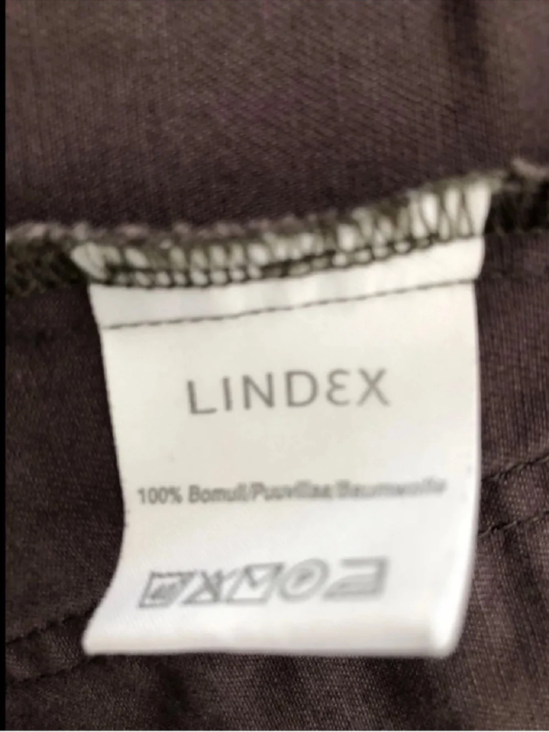 Brun/grön  utilityjacka med dragkedja - 2