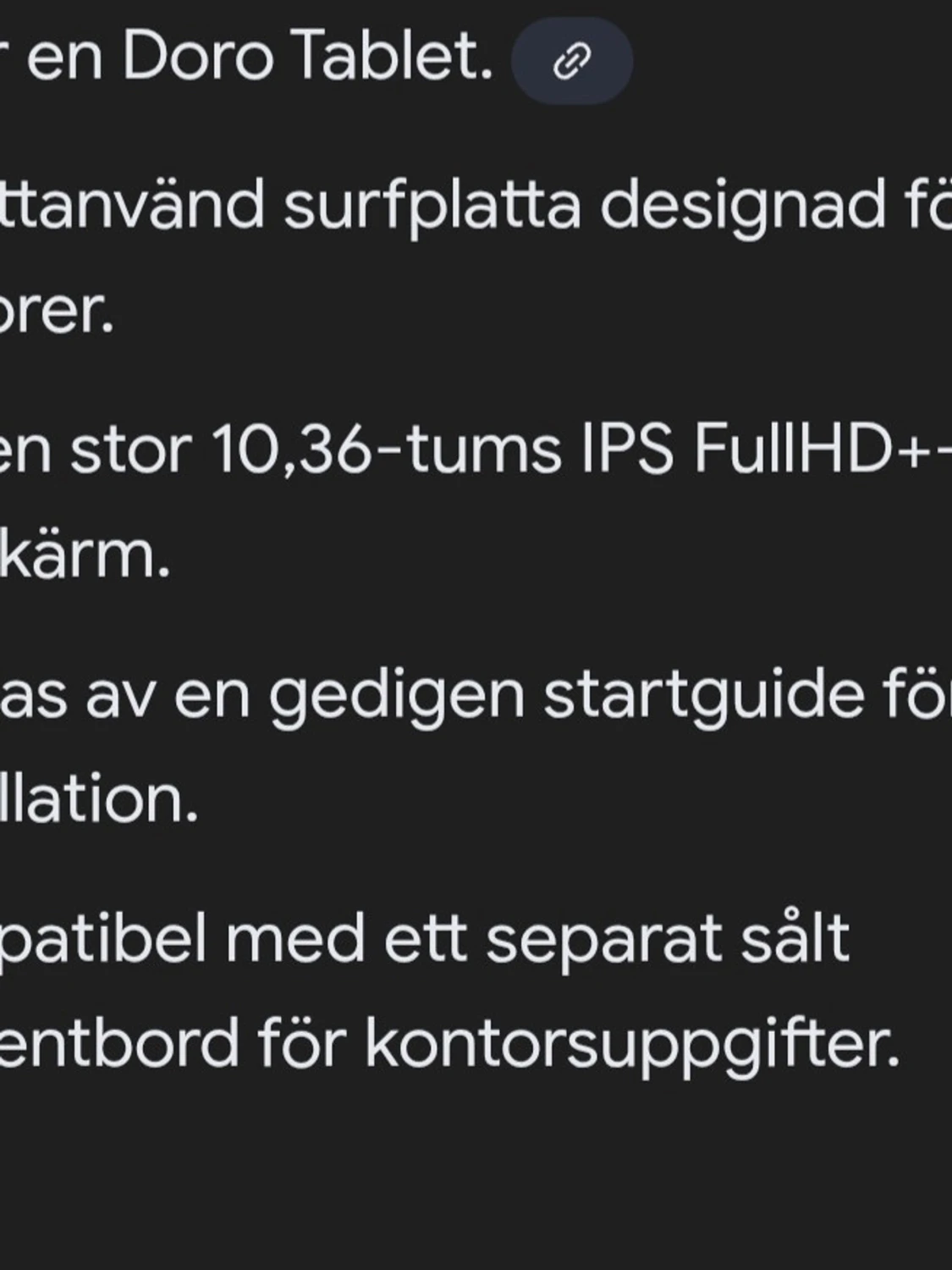 Doro Tablet 10,36" IPS FullHD+ - 1