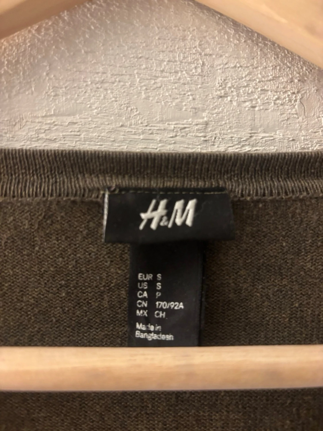 Olivgrön cardigan  - 2