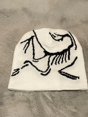 Vit Arcteryx mössa - Säljer en vit arcteryx mössa