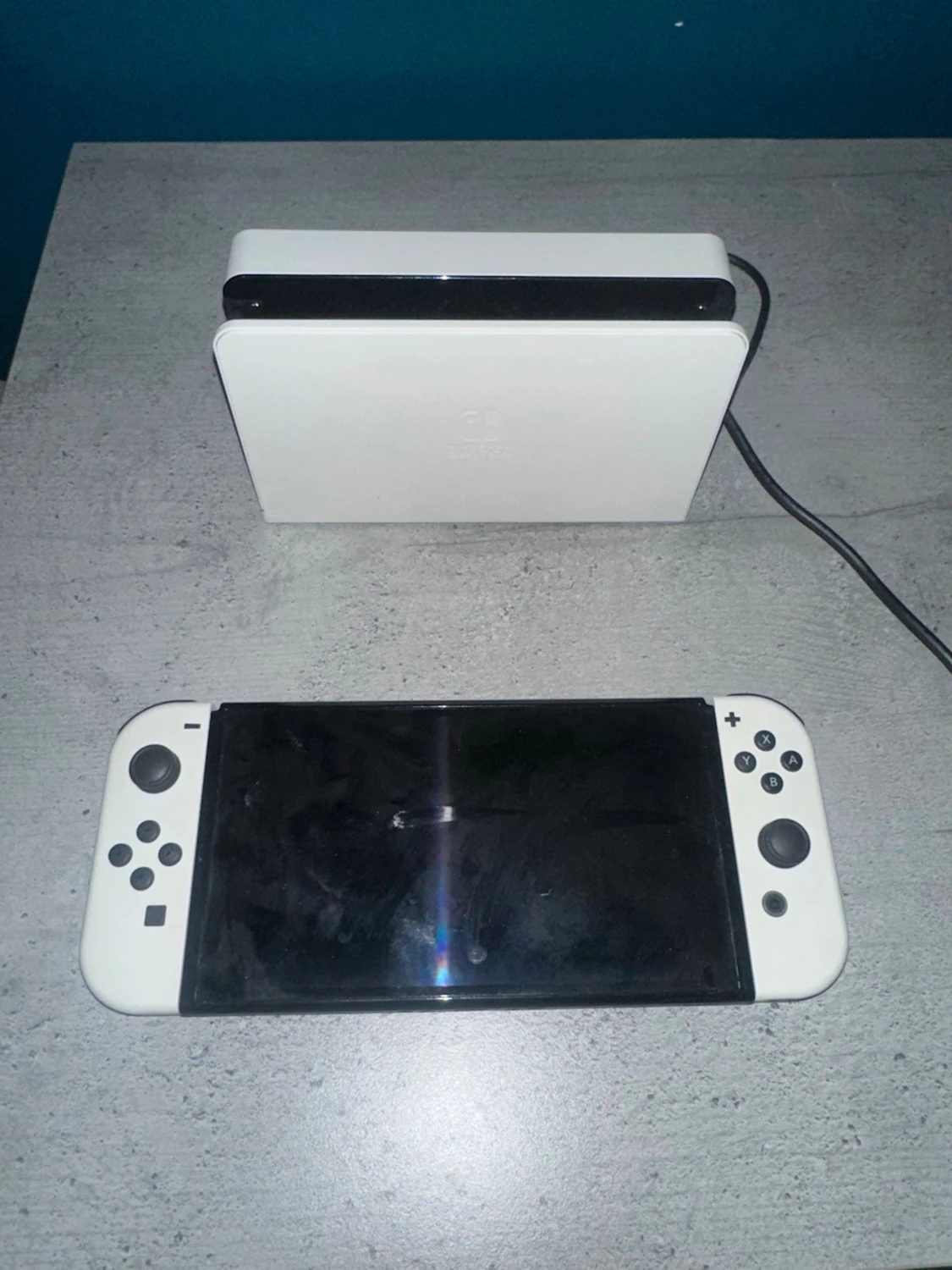 Nintendo Switch OLED vit konsol