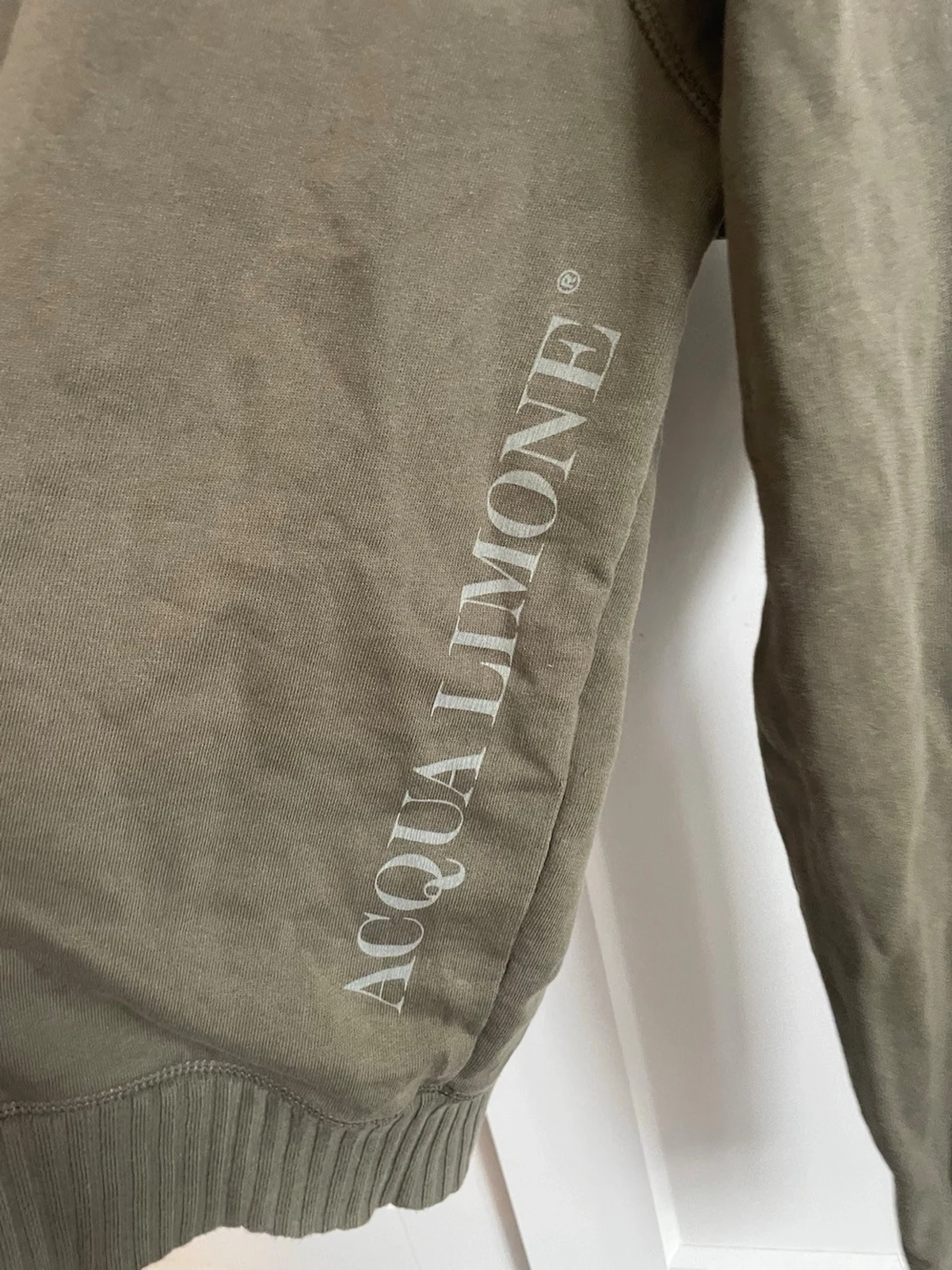 Olivgrön sweatshirt Acqua Limone - 2