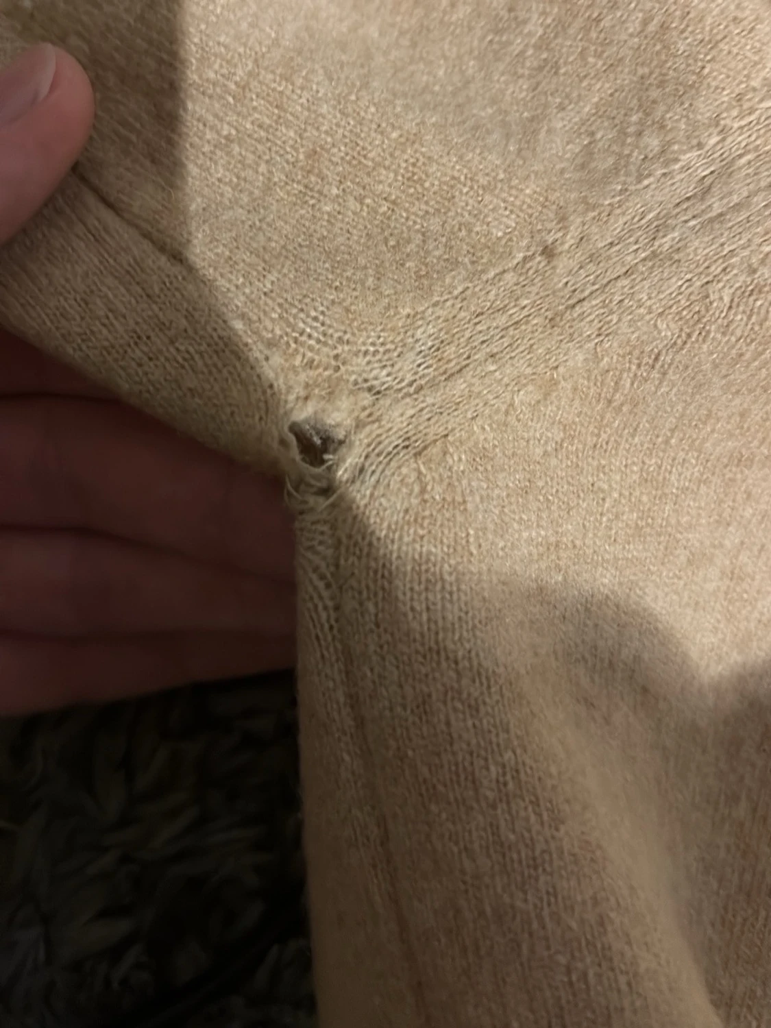 Beige hoodie från Bytom med dragkedja - 2