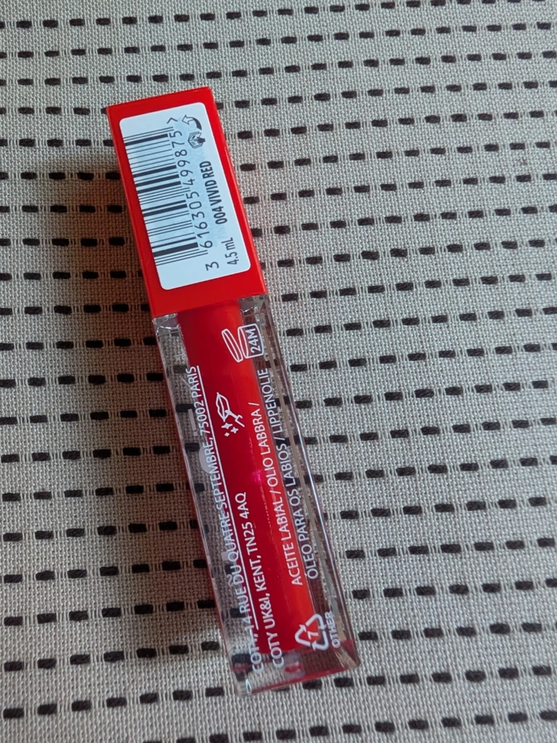 Rimmel Oh My Gloss! Lip Oil röd - 2