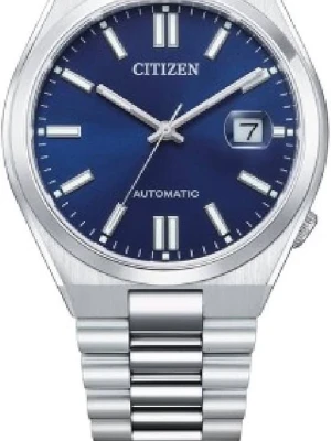 Citizen Automatisk - 40mm - Stilren klocka från Citizen med blå urtavla, silverfärgade visare. Ny pris ca 3200kr, säljer för 2500kr, billigare vid snabb affär. Inget kvitto då det är en present. Kan stå för frakten eller mötas i antingen Örebro eller Norrköping beroende på dag.