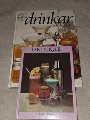 Drinkböcker  - Två böcker om drinkar. Perfekt för dig som vill lära dig mer om drinkrecept och bartending.