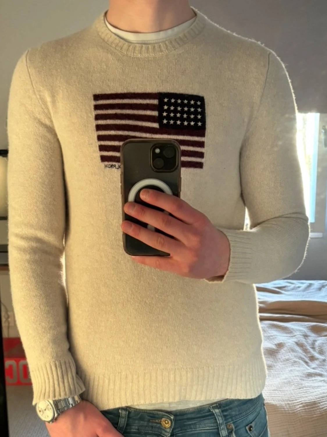 Stickad tröja ifrån Woolrich