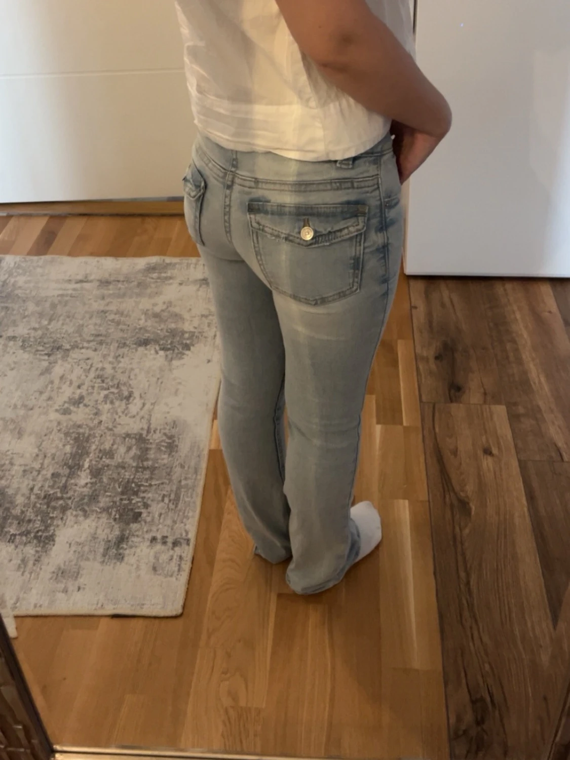 Ljusblå jeans från Gina Tricot - 3