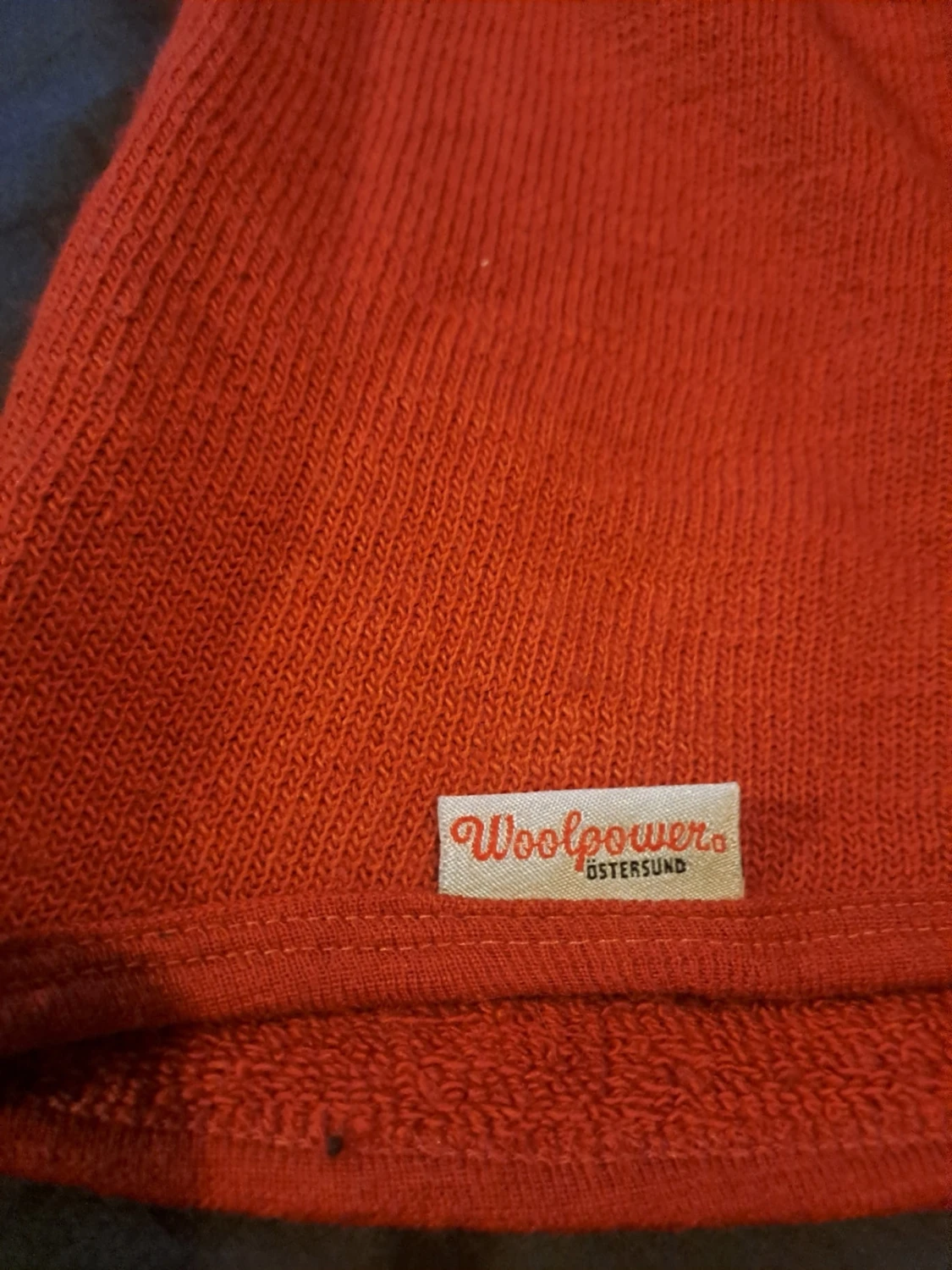 Woolpower stickad ziptröja med hög krage - 6