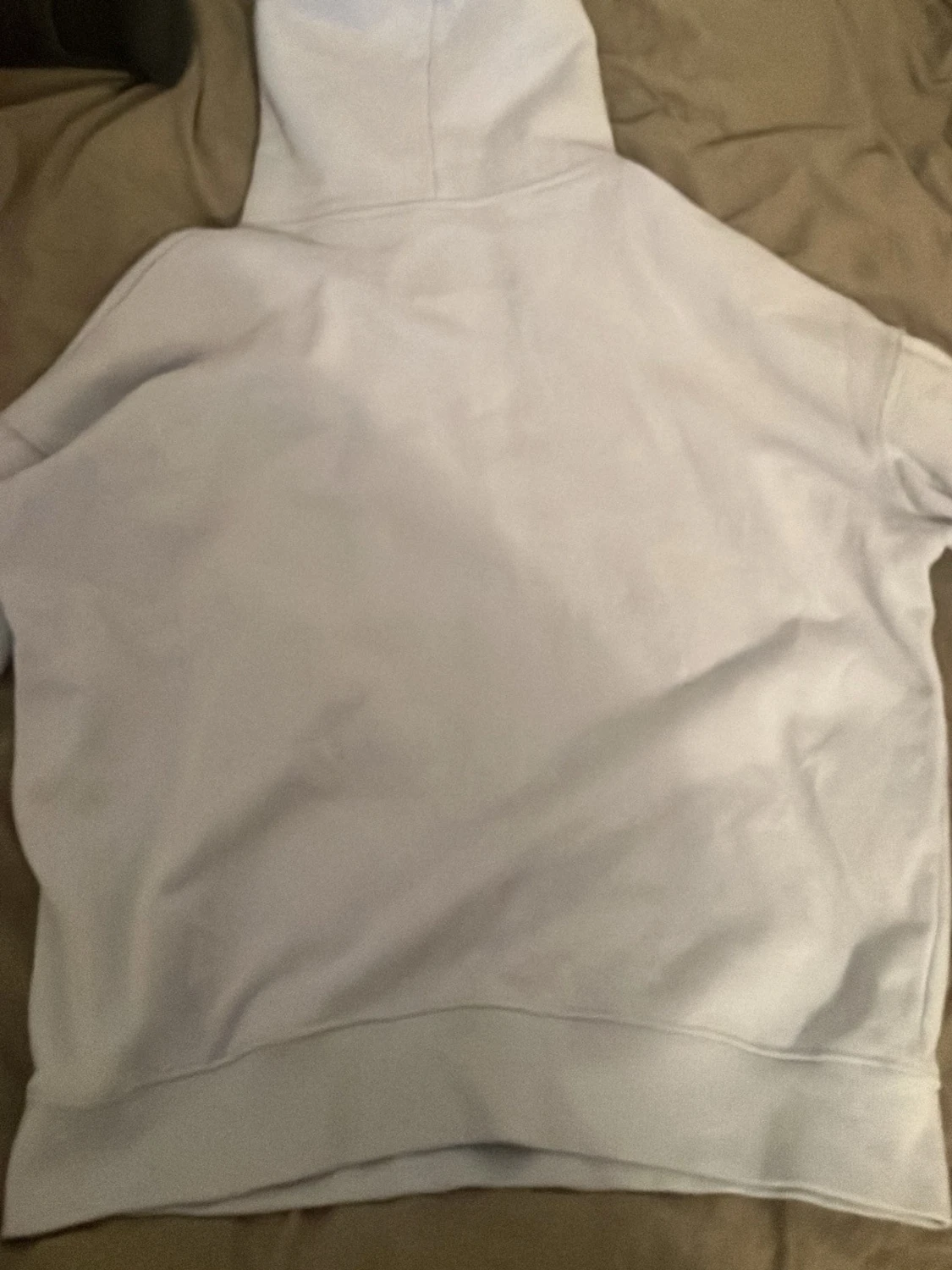 Ljusgrå hoodie från Sp5der - 1