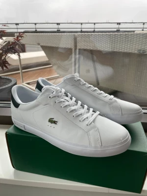 Lacoste skor  - Lacoste skor, riktigt trevliga skor inför sommaren. Storlek 47 men känns mer som 46
