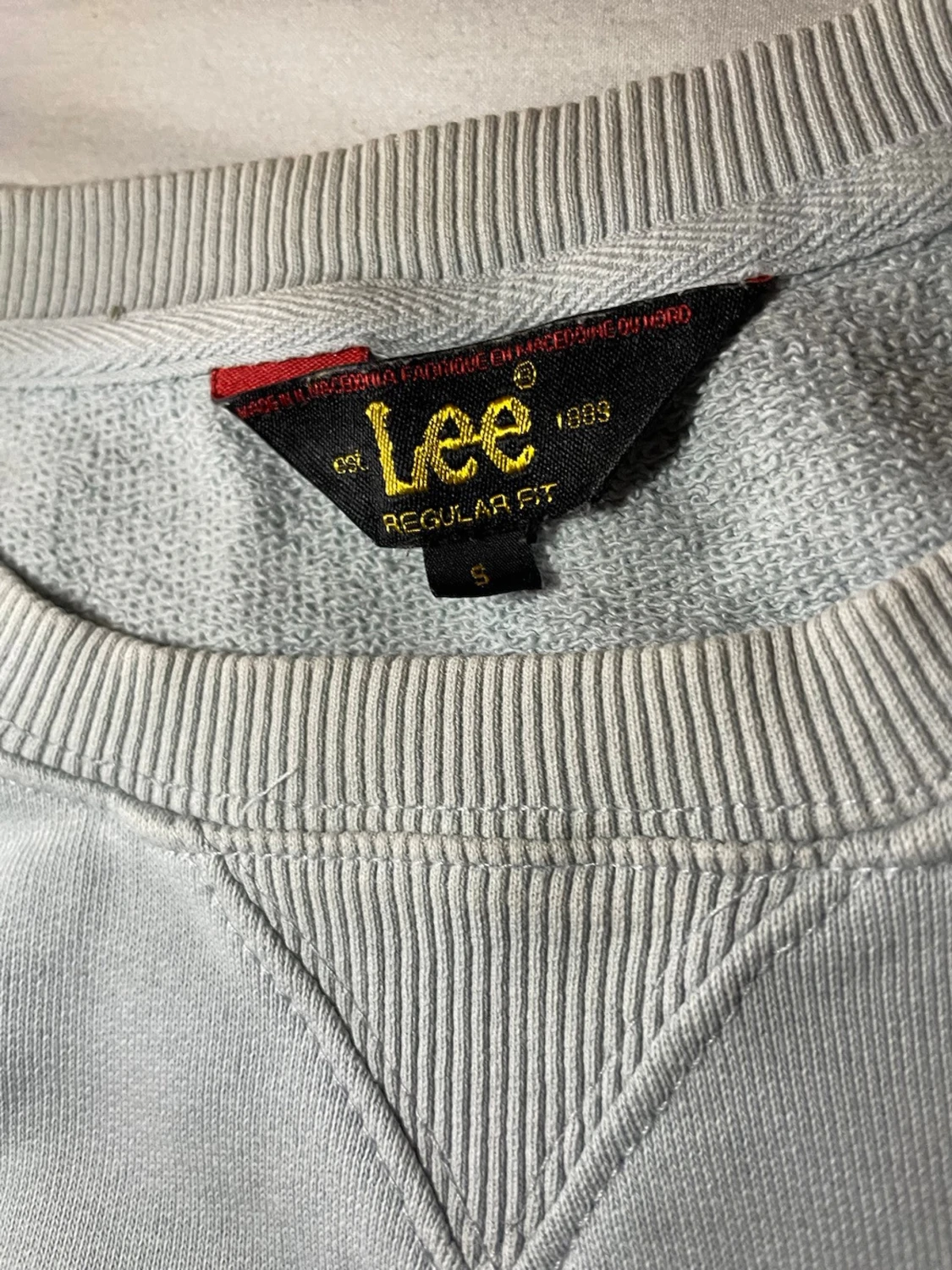 Ljusblå sweatshirt från Lee - 2