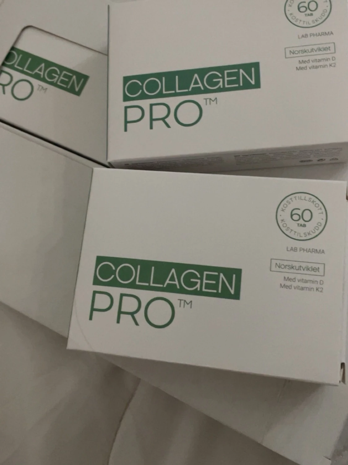 Collagen Pro kosttillskott 60 tabletter