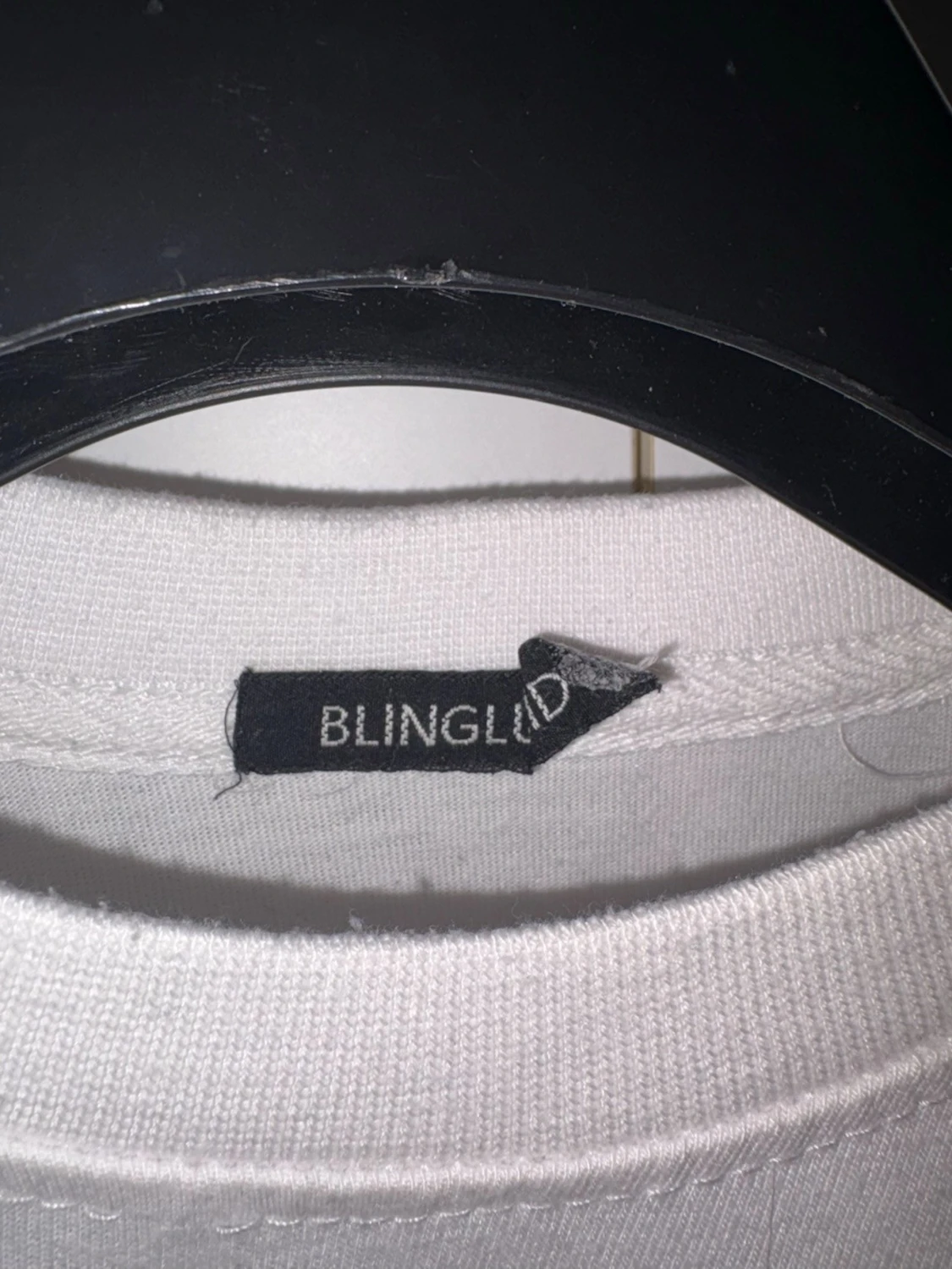 Vit BLINGLUCID t-shirt med tryck - 1