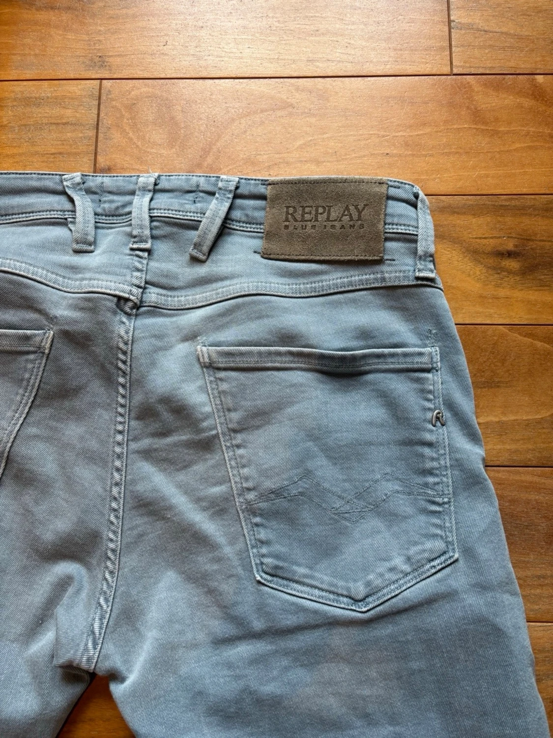 Ljusblå jeans från Replay - 4