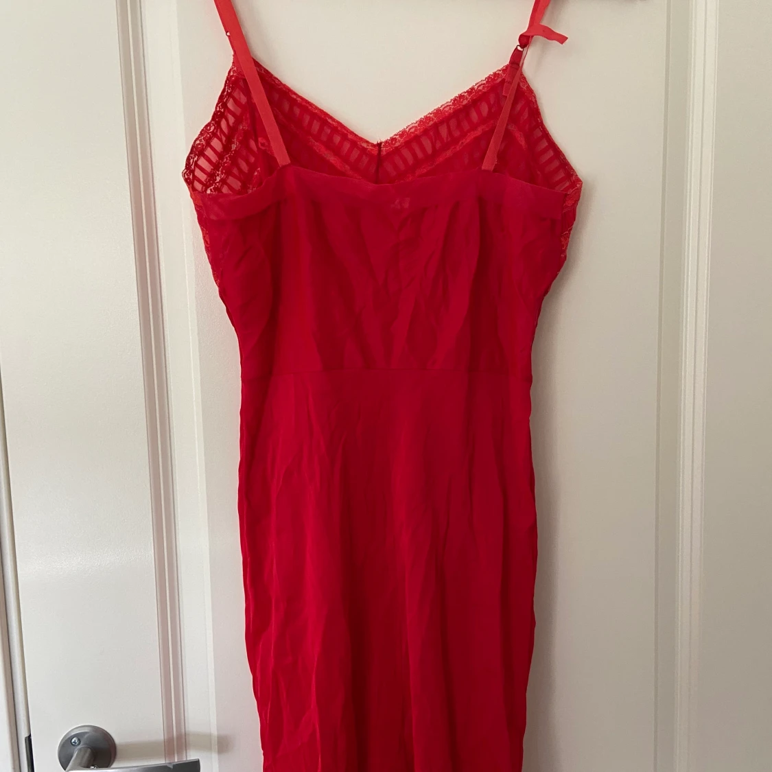 Röd klänning  - 90