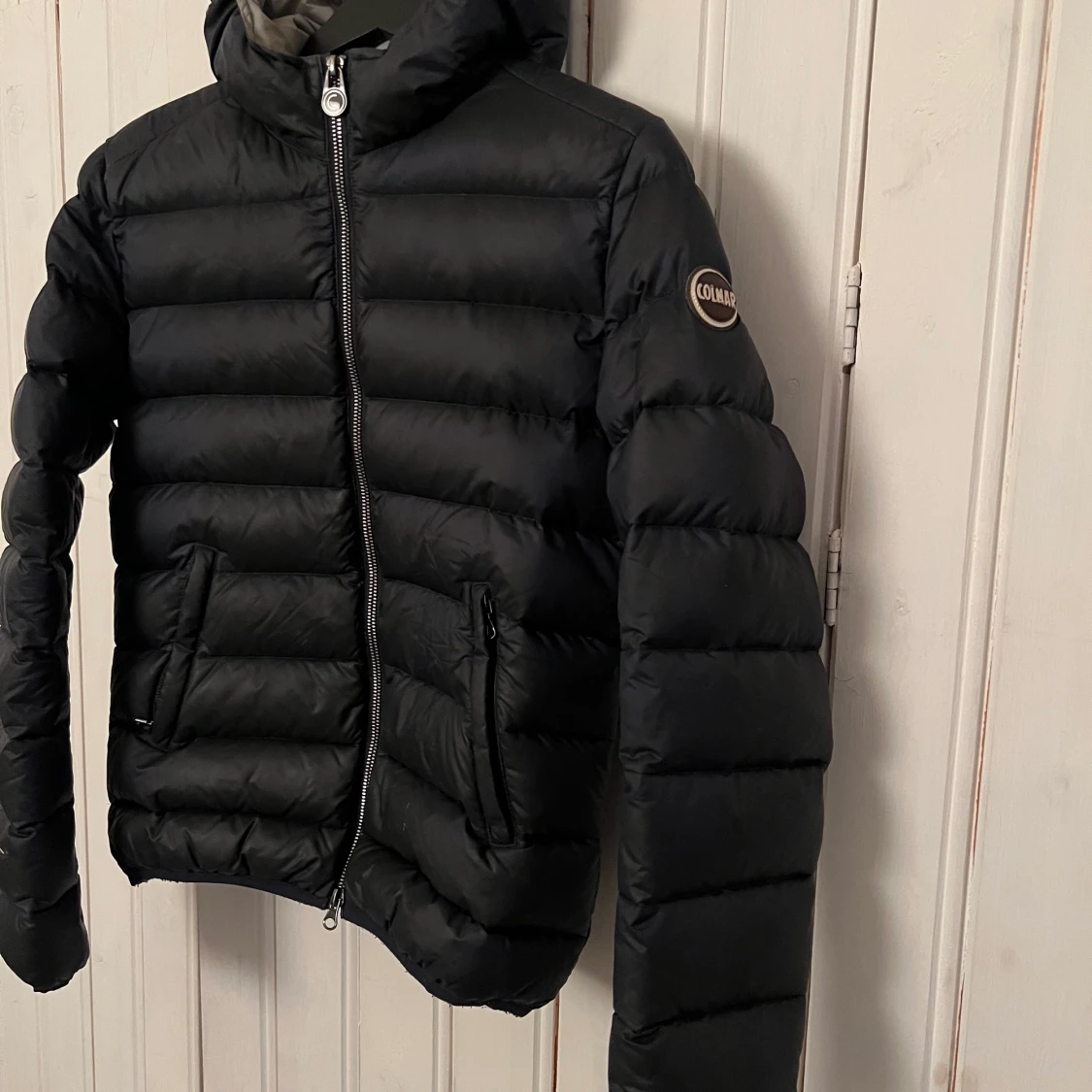 Marinblå colmar jacka storlek XS/S