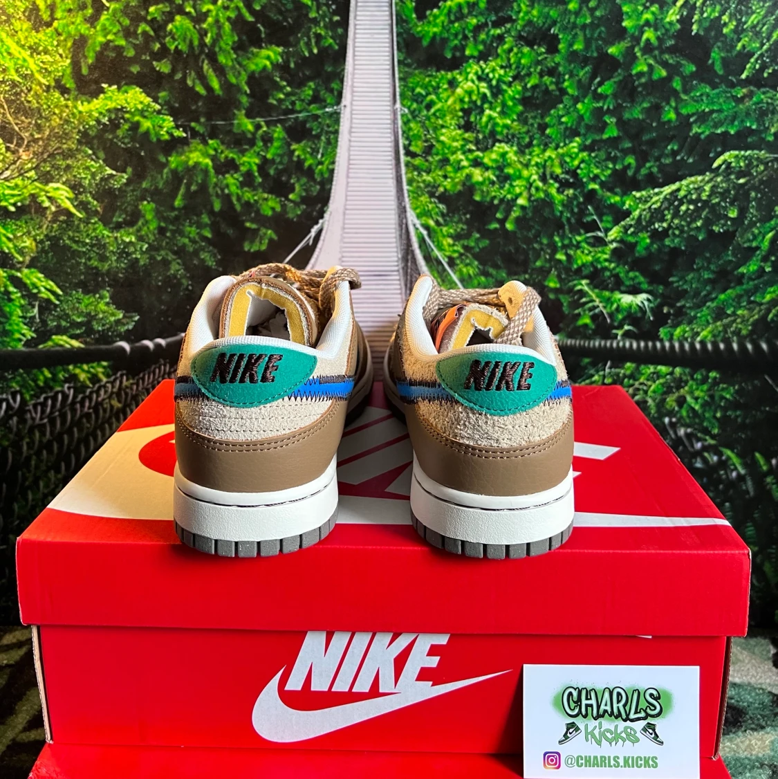 size❓ x Nike Dunk Low "Dark Driftwood"🪵 - 91