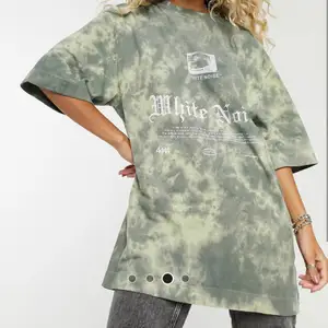 Oversized grön T-shirt. Storlek xs. Knappt använd. Från asos. Som ny. Skriv om ni undrar nåt och vill köpa :)