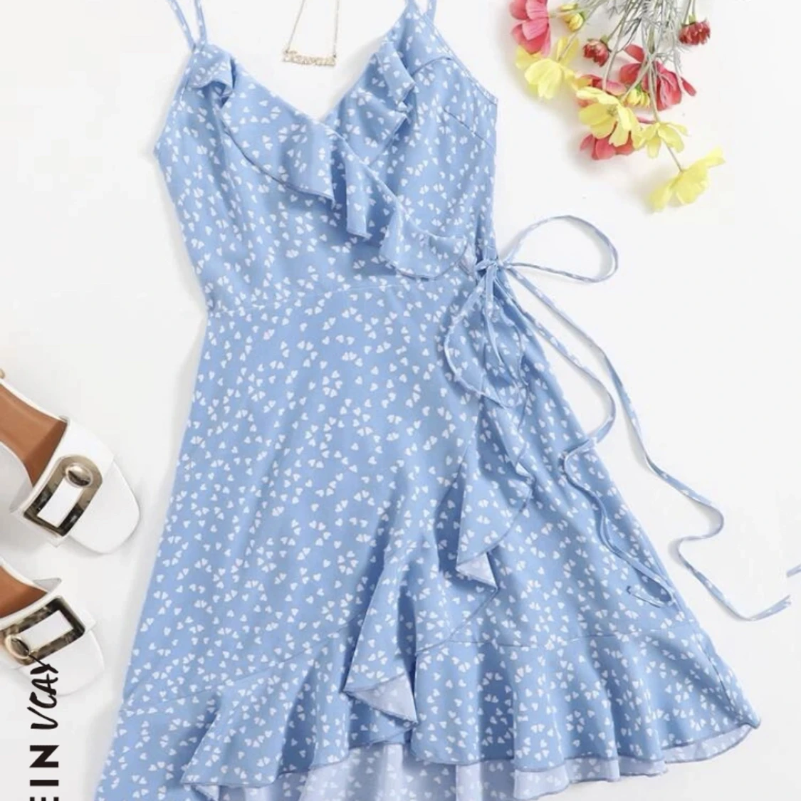 Blå sommarklänning  - 91