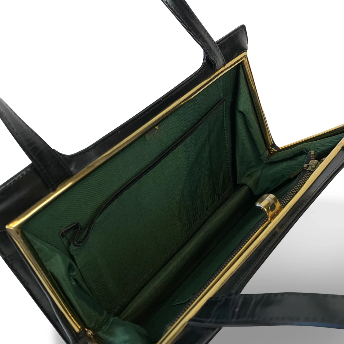 50's Leather Handbag - 91