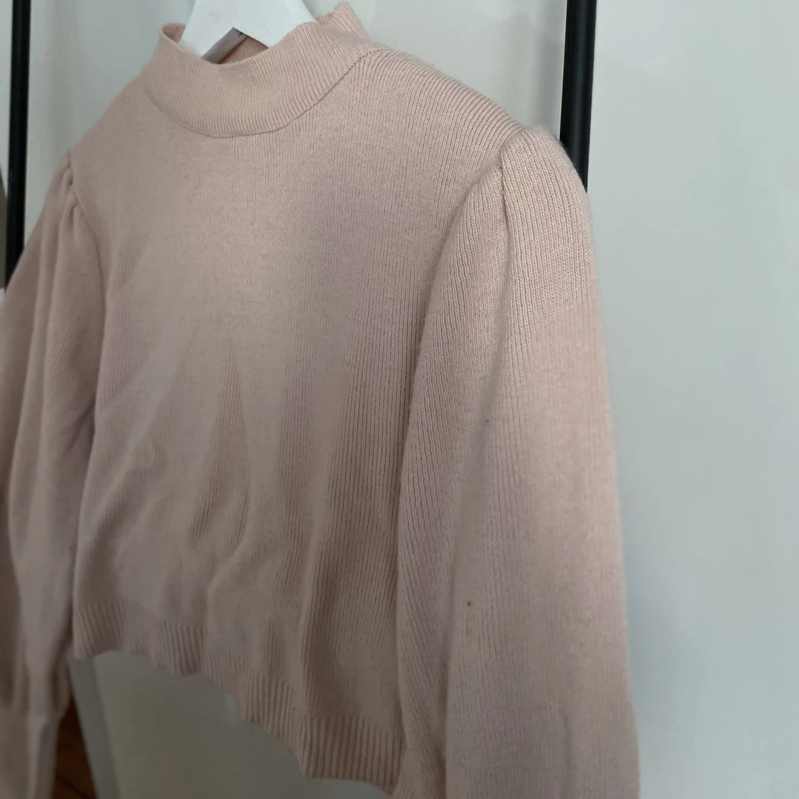 Rosa tröja med puffärmar✨