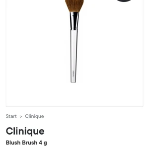 Clinique sminkborste - Helt ny och oanvänd blush borste från Clinique  Nypris 345kr