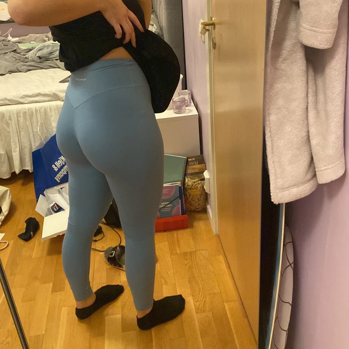 Blåa Alphatlete tights