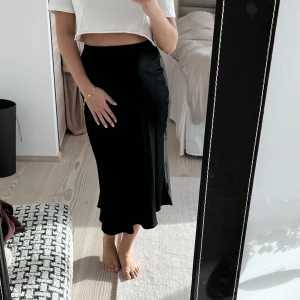 Zara Långkjol  - Super fin silkes långkjol från Zara. Väldigt bra skick! 