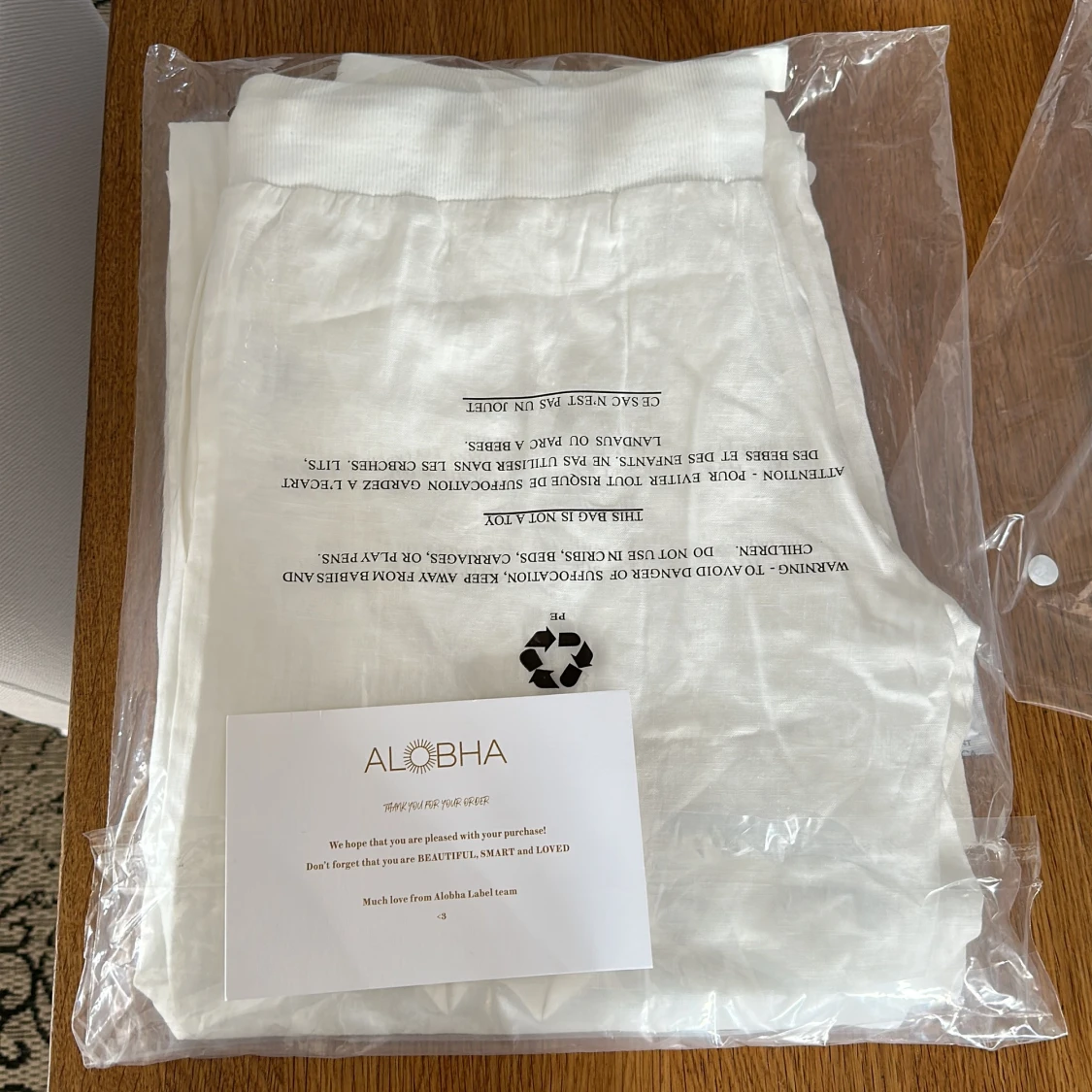 Alobha label everyday linen pants