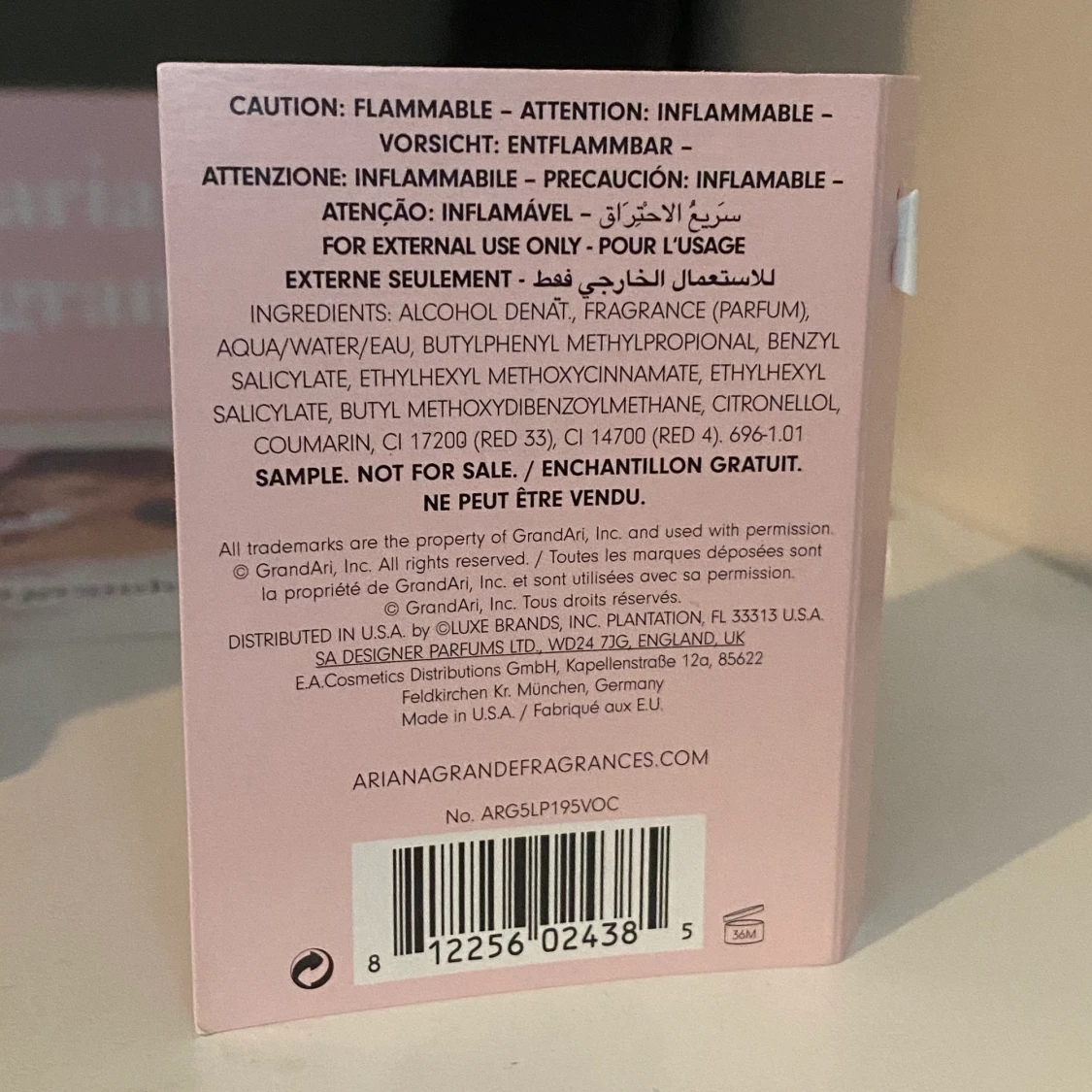 Ariana Grande Sample Parfym - 91