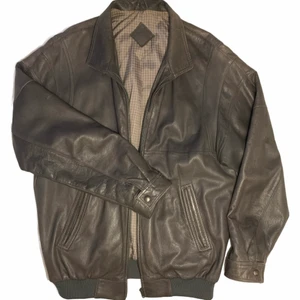 Polar Elch Meiker Läderjacka - Riktigt läder