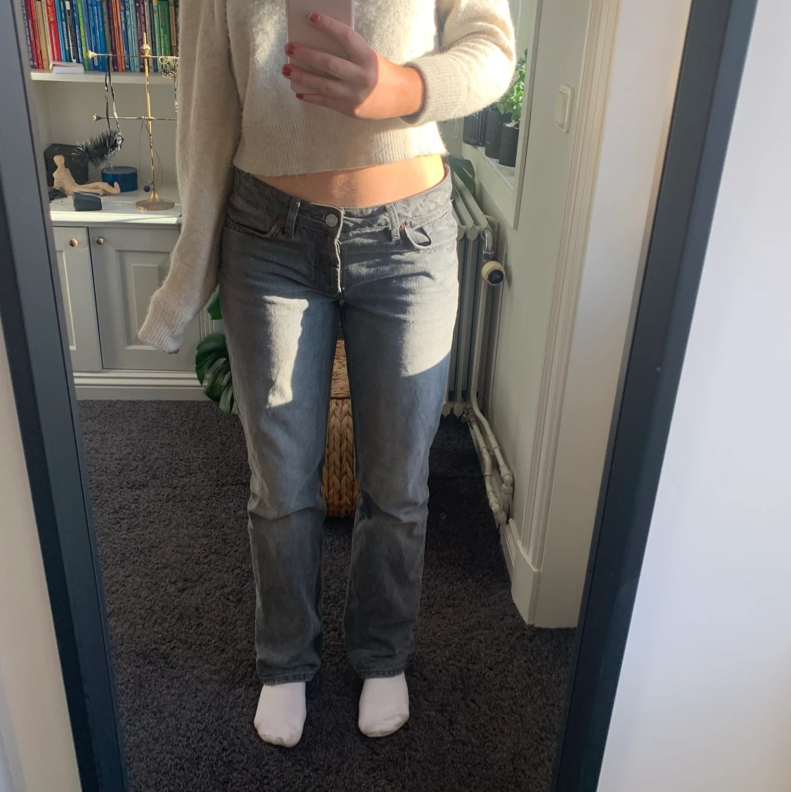 Låga Zarajeans🖤🖤 - 90