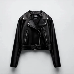 Skinnjacka - Sjukt snygg oversized skinnjacka ifrån zara