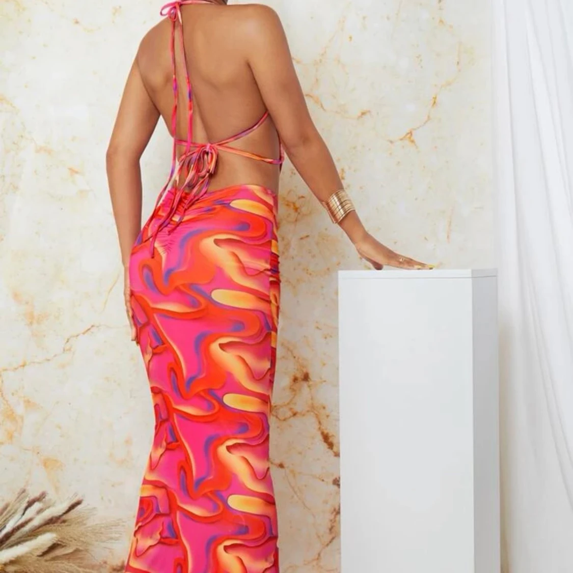 Shein cut out summer dress  - 90