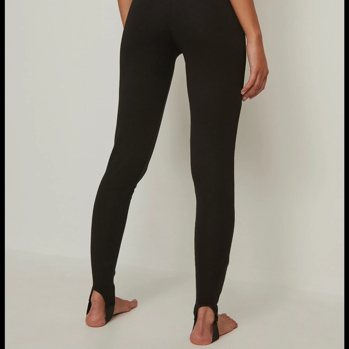 Svarta leggings Nakd XXS höga mjuka tjocka - 91