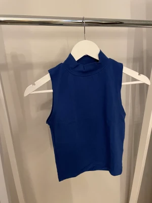 Topp från Gina stl S - Topp/linne med hög hals från Gina i storlek S. Aldrig använd så nyskick✨Köpaten står för frakten, kan mötas upp i Kalmar!