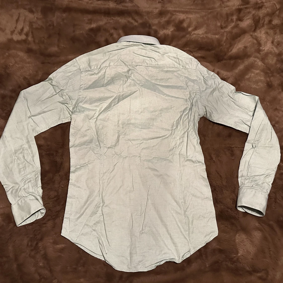 Ljusgrön Slim fit Skjorta S - 90