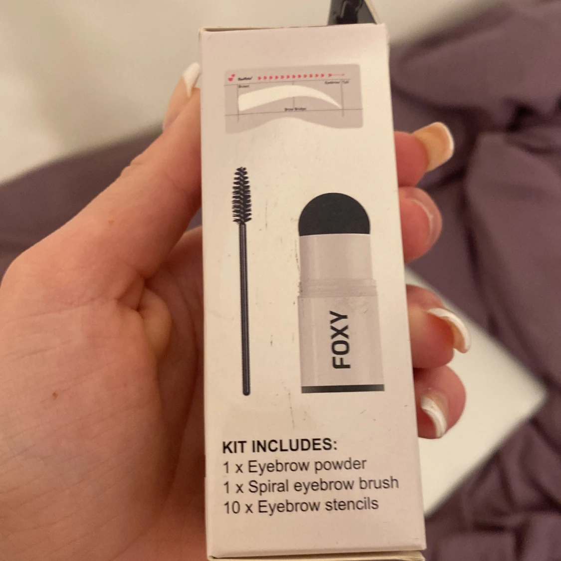 Eyebrow stencil kit - 91