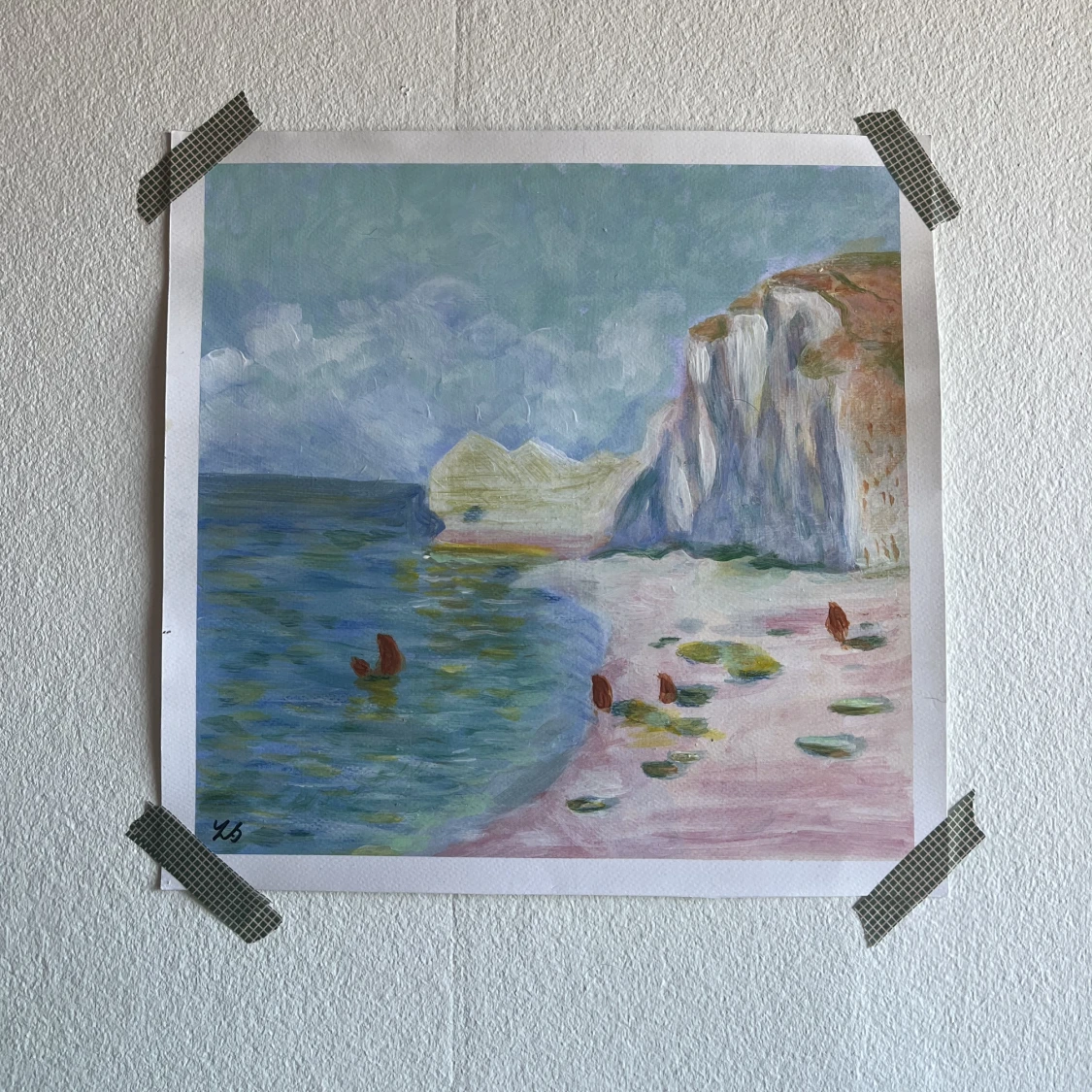 Originalmålning- akryl - 90