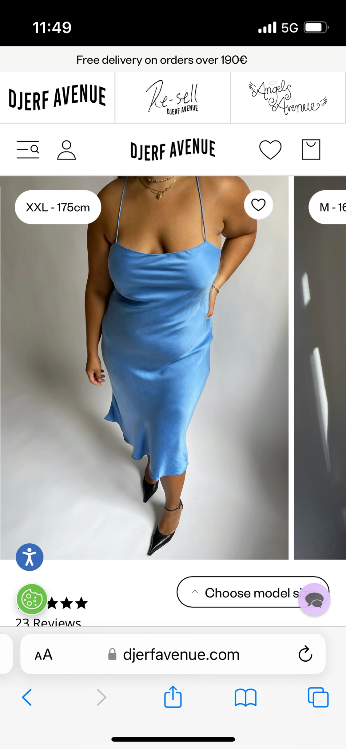 Djerf dream blue dress