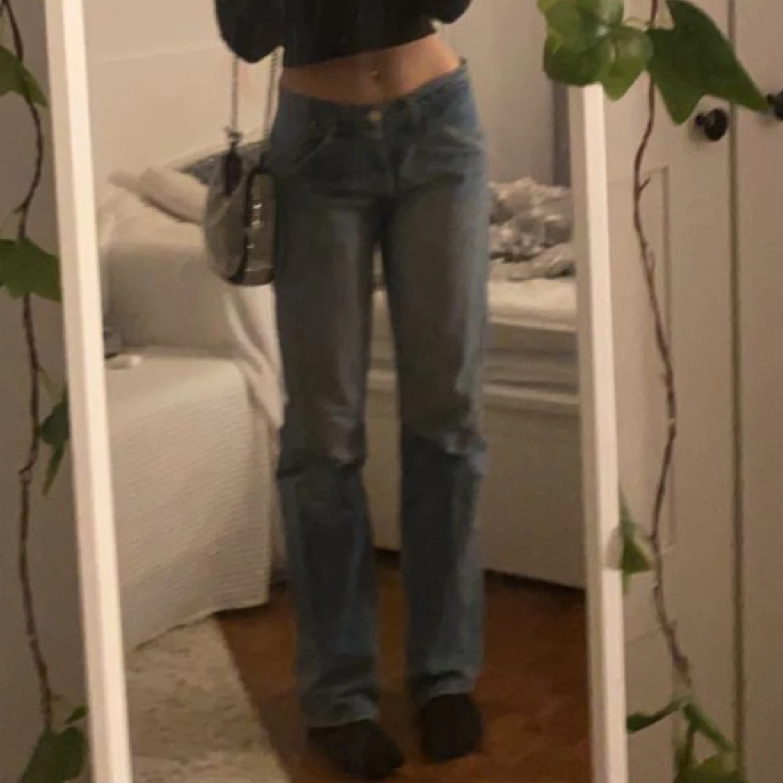 Lågmidjade/midrise levis jeans - 91