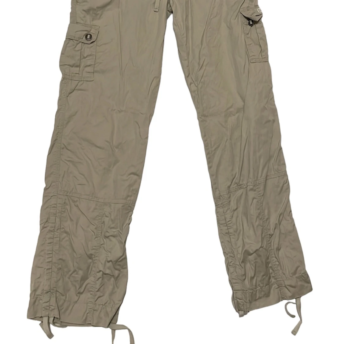 Beige cargo byxor - 90