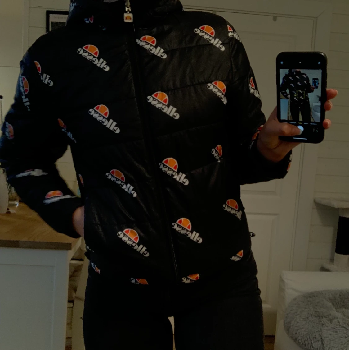 Dubbelsidig Ellesse jacka - 90