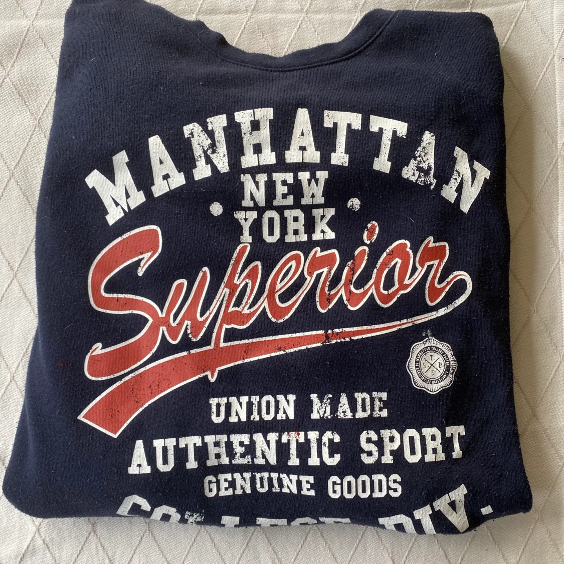 Marinblå sweater  - 91